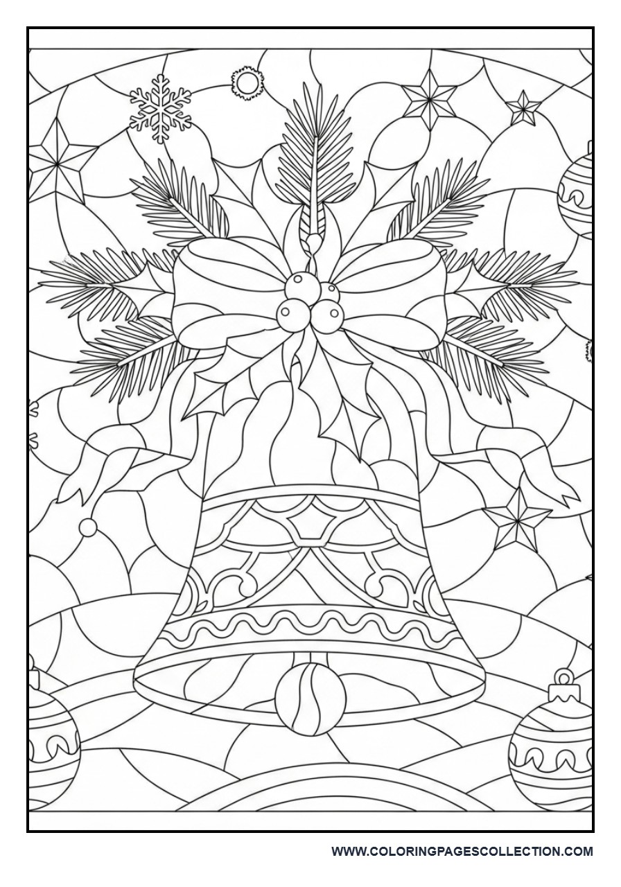 Christmas Stained Glass Window