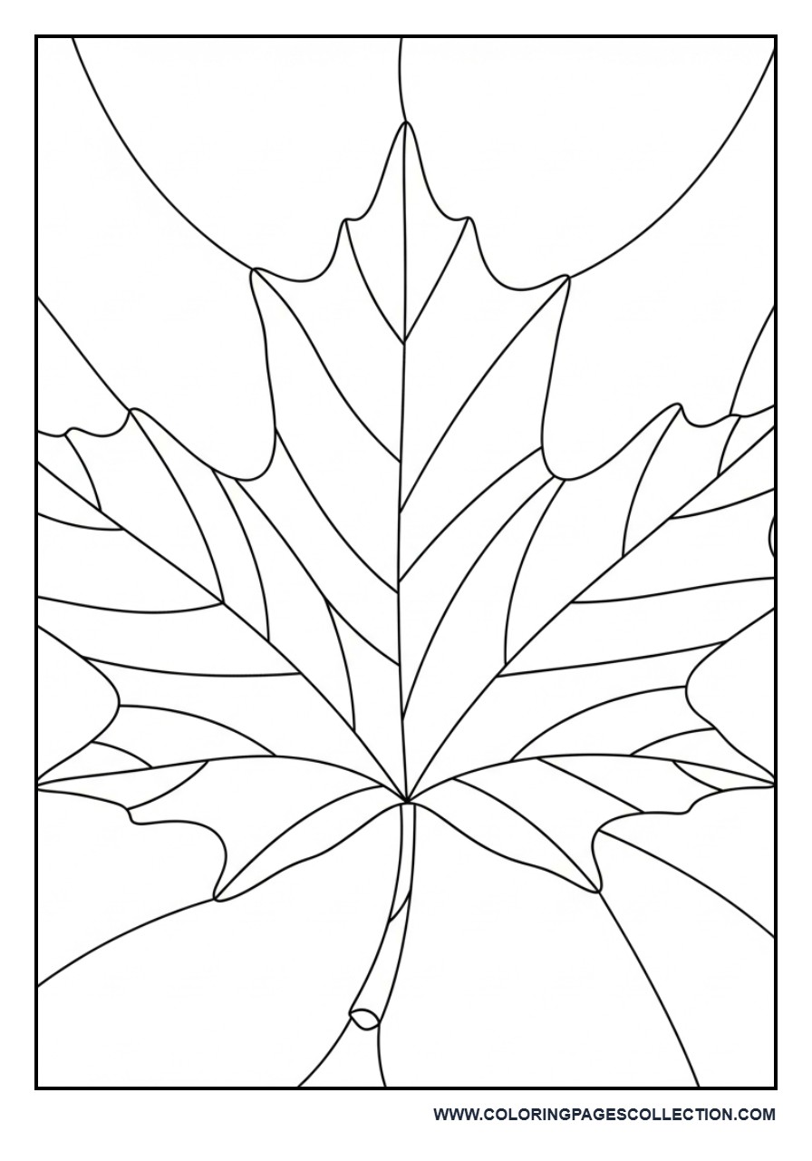 Leaf Stained Glass
