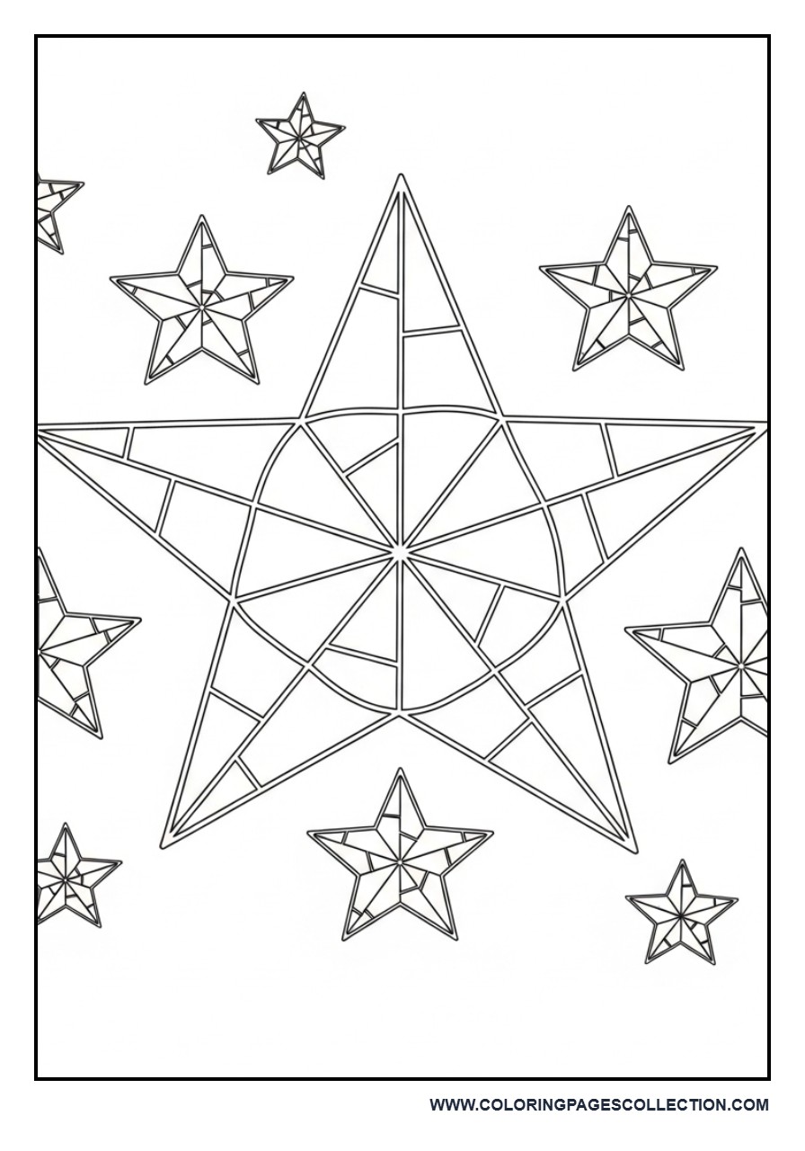 Star Stained Glass
