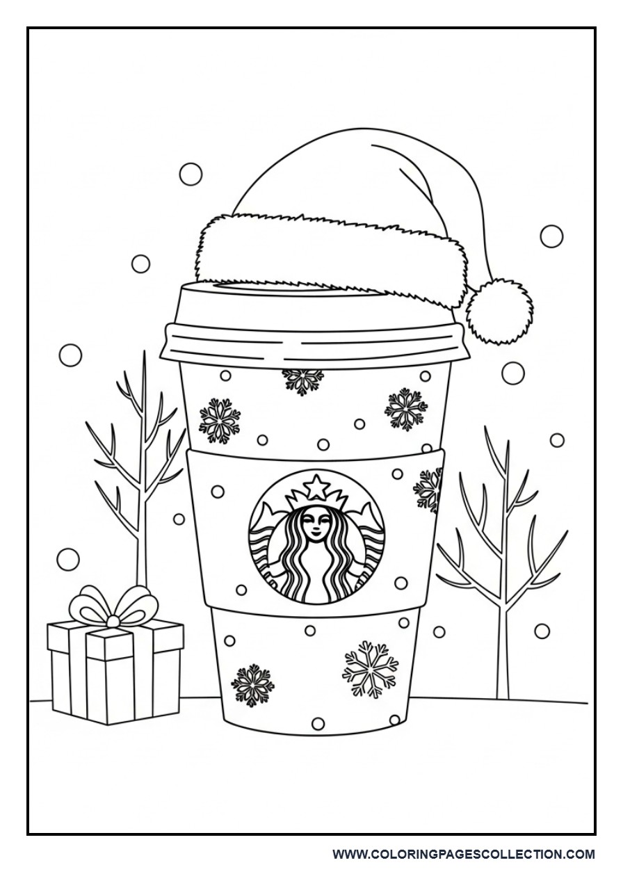 Christmas Coffee Cup