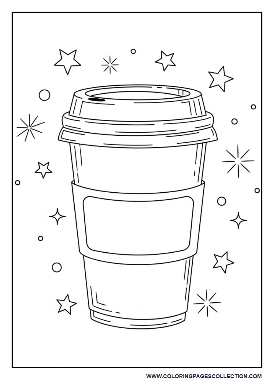 Coffee Cup with Quote Space