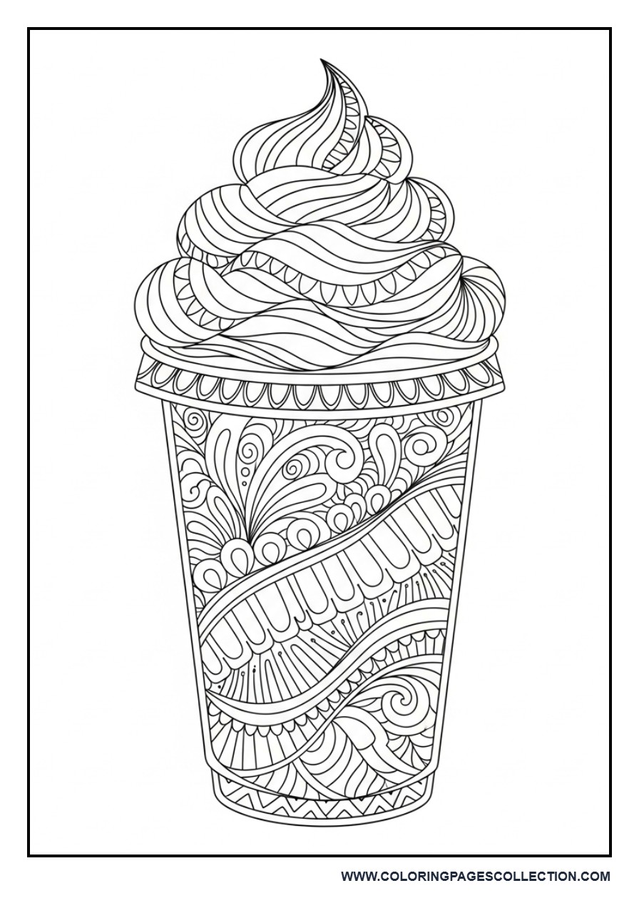 Frappuccino with Complex Patterns