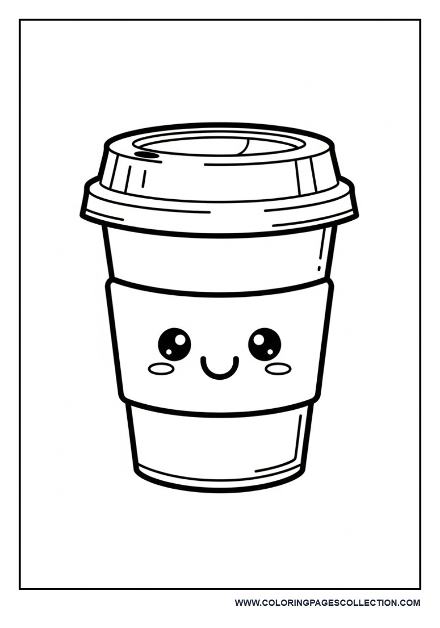 Smiling Coffee Cup
