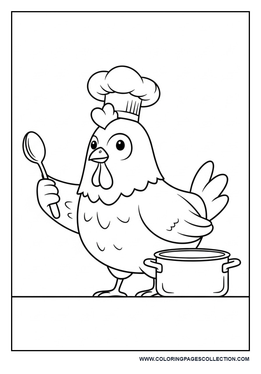 Chef Chicken Cooking