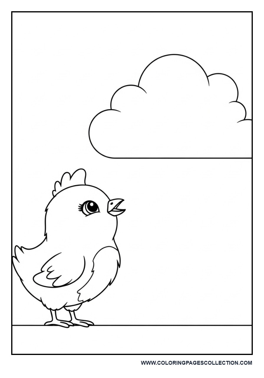 Chick Under a Cloud