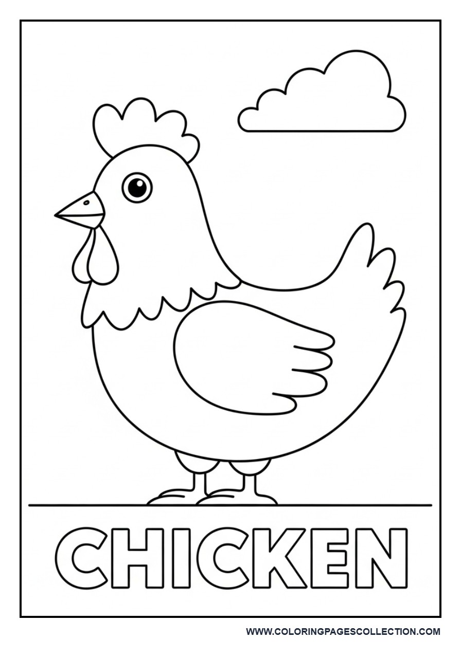 Chicken with Word 