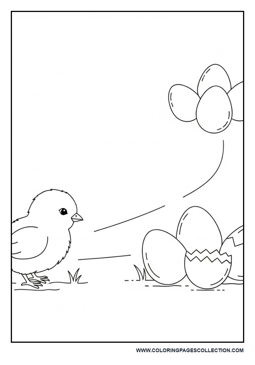 Match Chick to Egg Activity