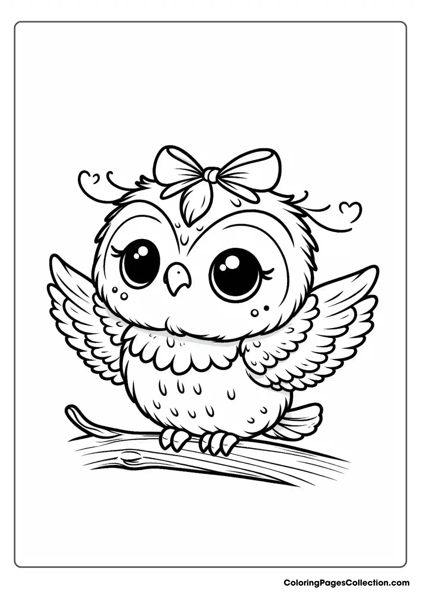 Owl coloring pages