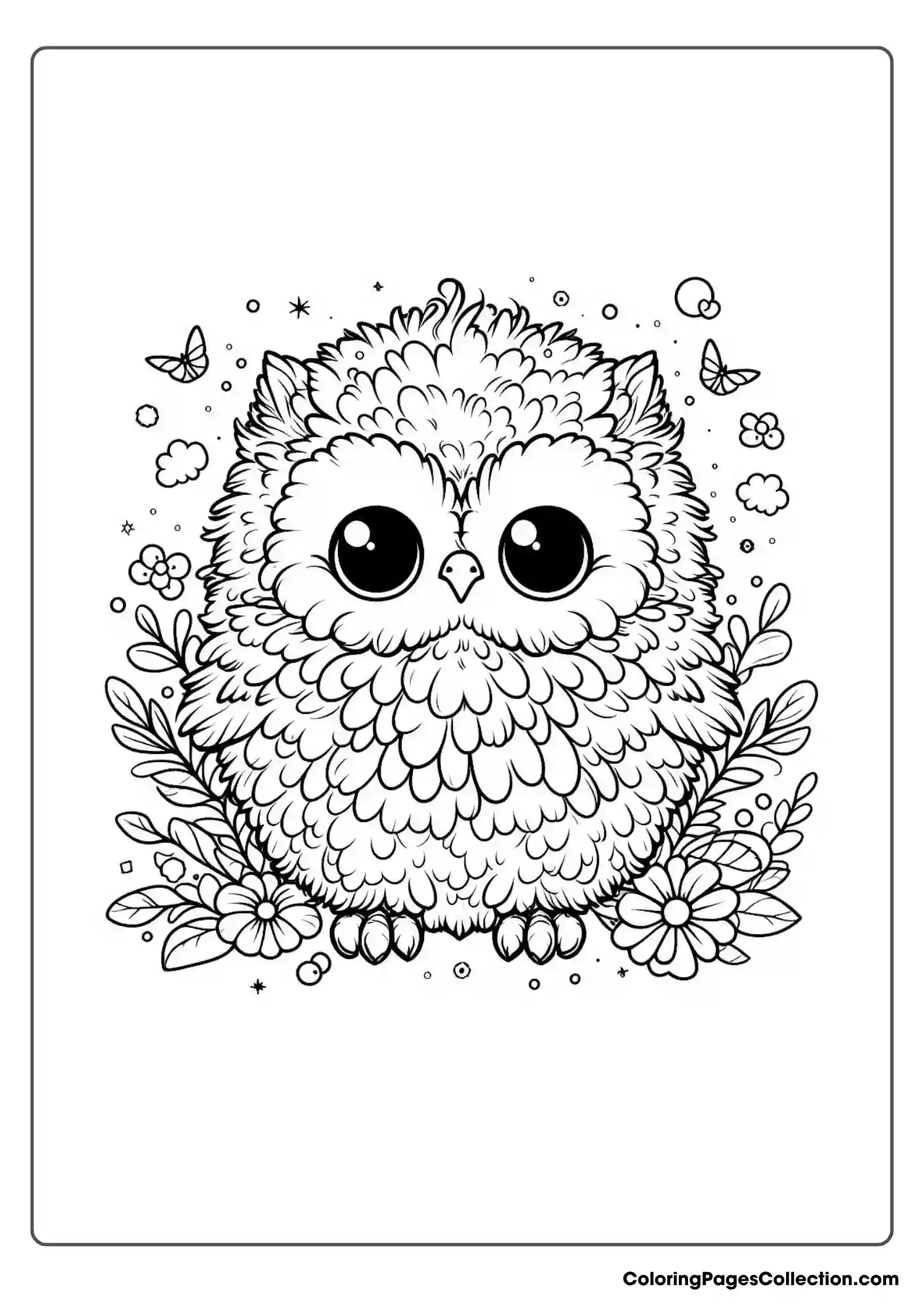 Owl coloring pages