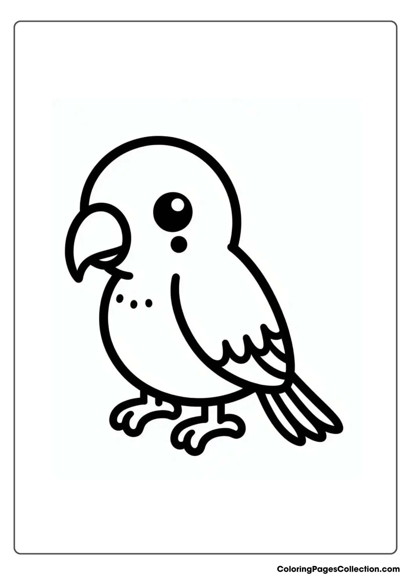 A Simple Parrot Outline