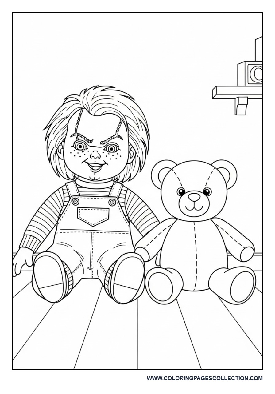 Chucky and Teddy Bear Scene