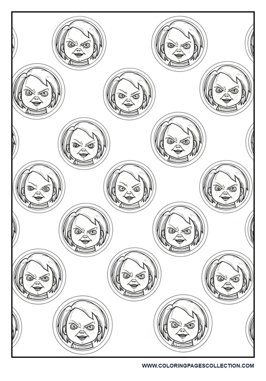 Chucky Badge Collection Page