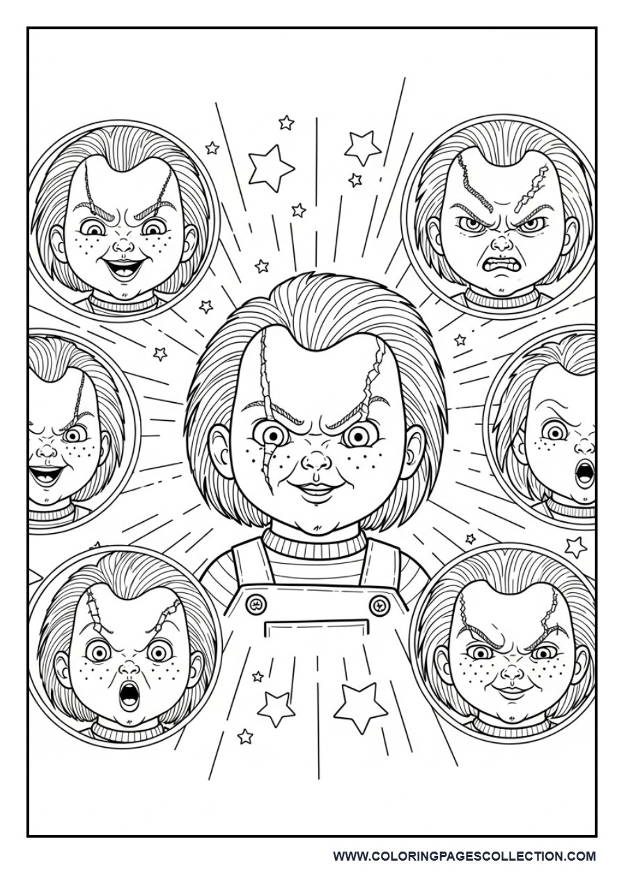 Chucky “Color Your Mood” Page
