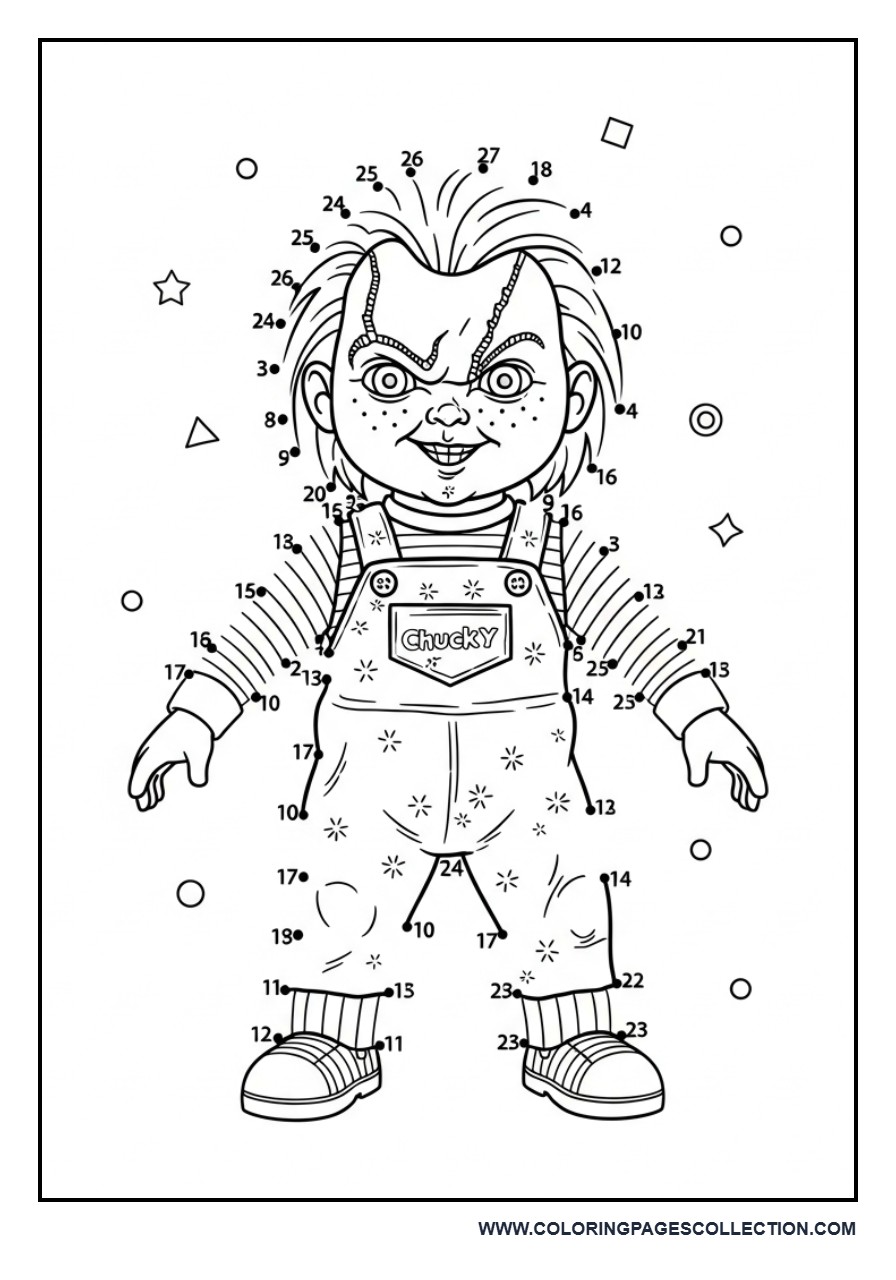 Chucky Dot-to-Dot Style