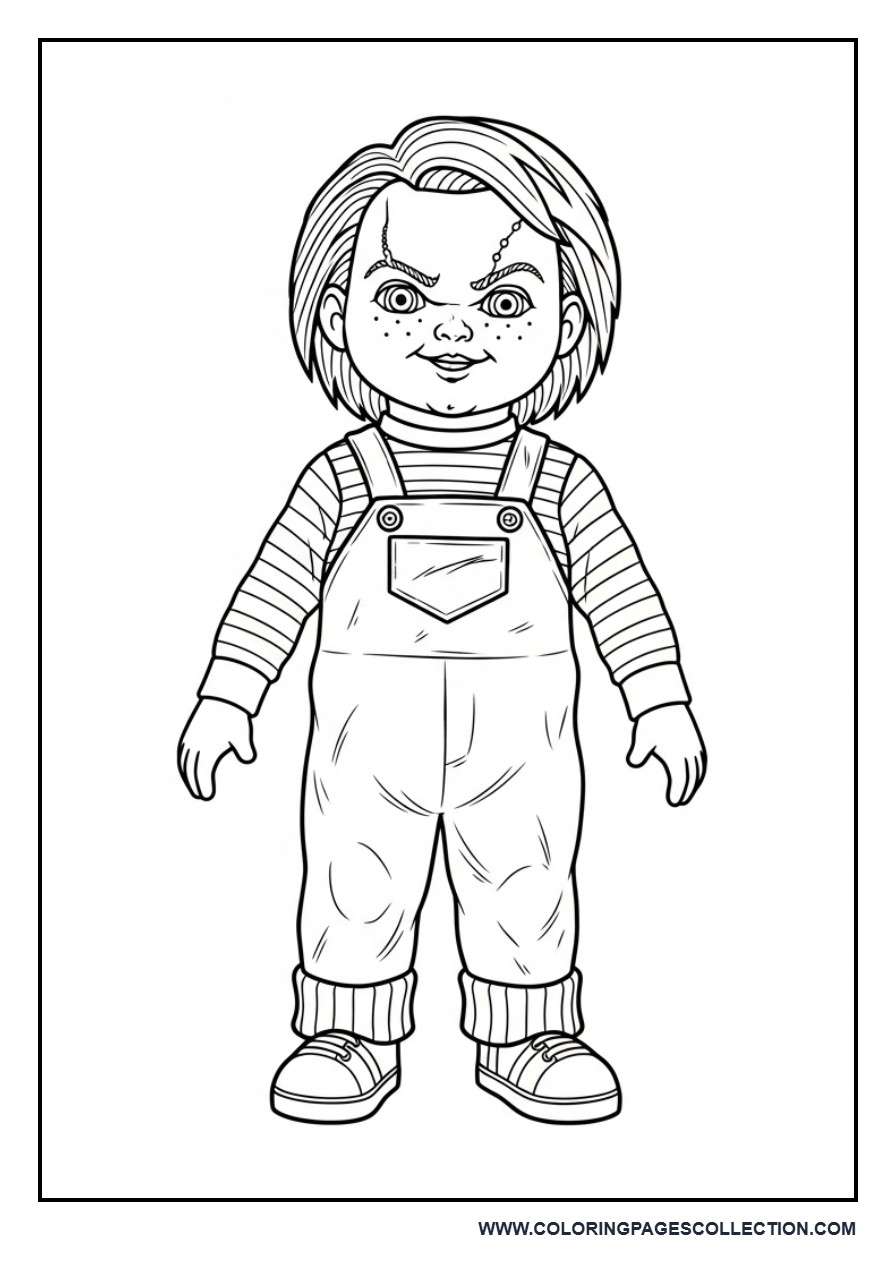Chucky Full Body Simple Pose
