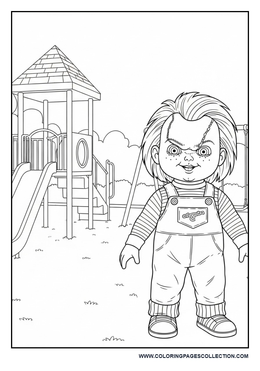 Chucky in Playground