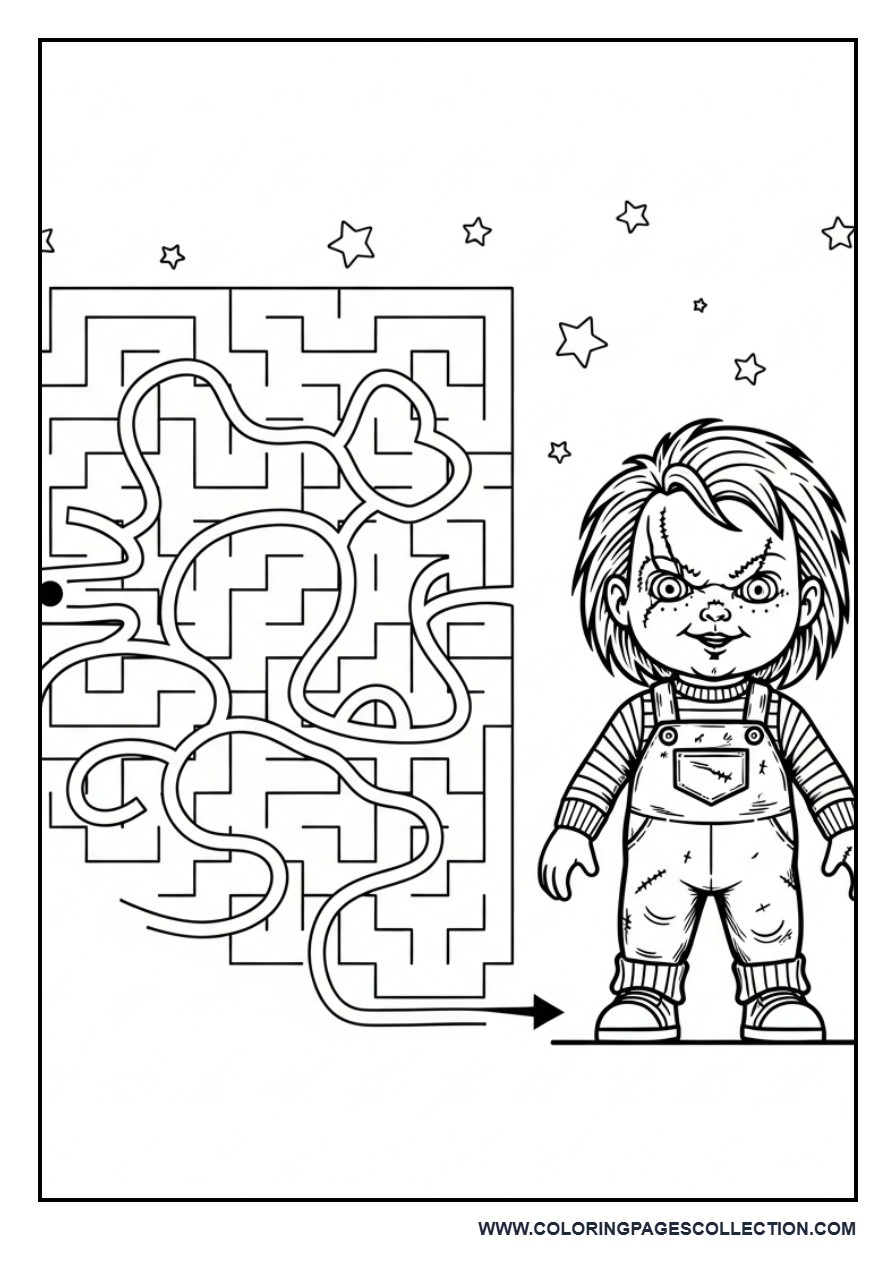 Chucky Maze + Character Combo
