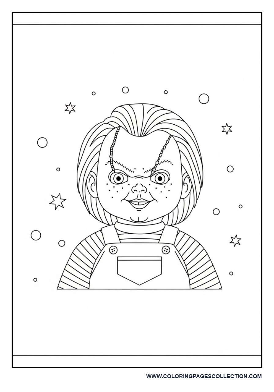 Chucky Minimal Aesthetic Page