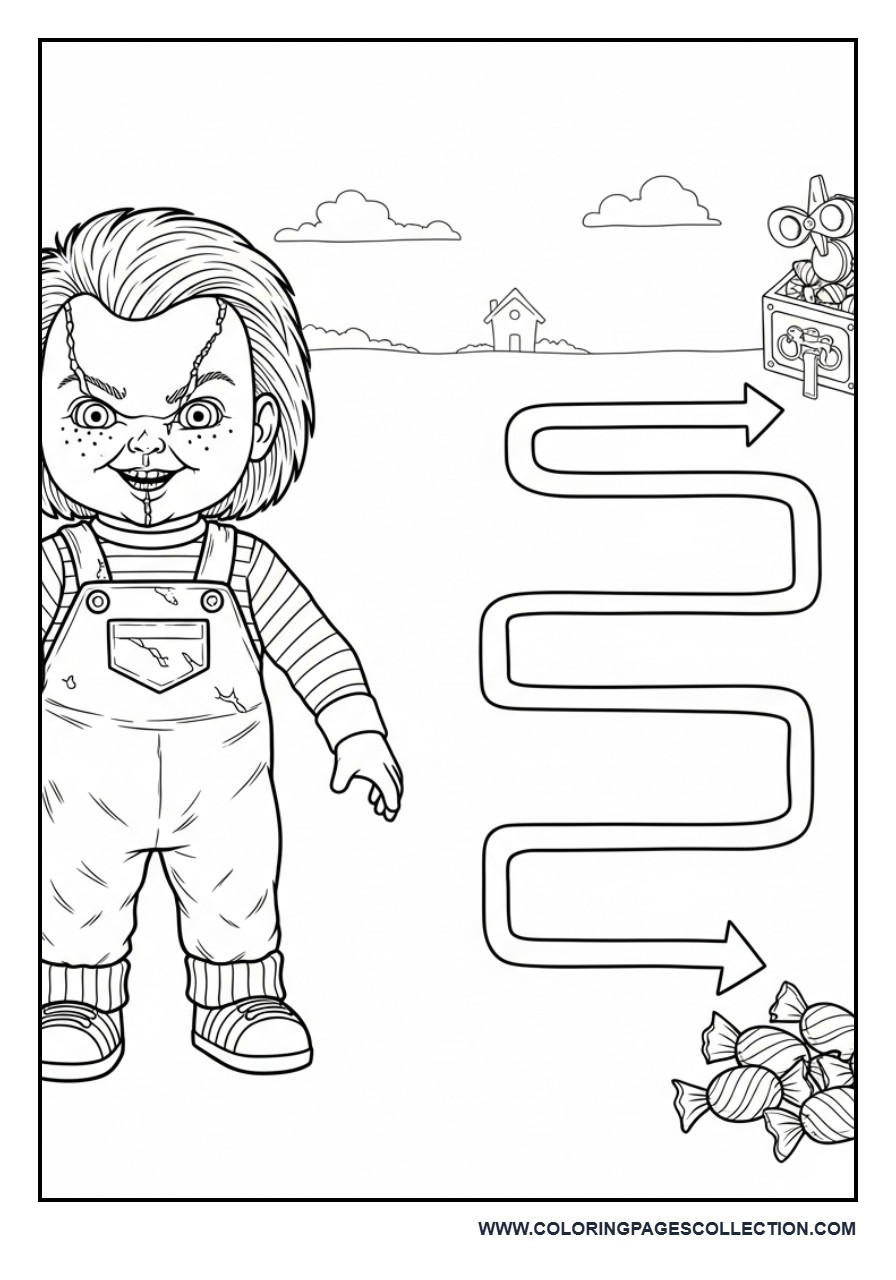 Chucky Path Finder Game