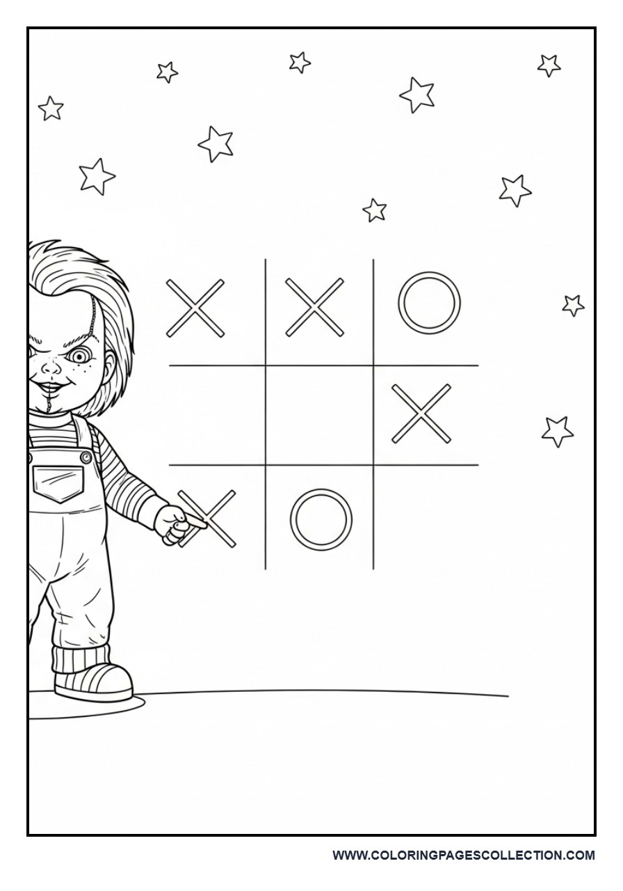 Chucky Tic-Tac-Toe Game Page