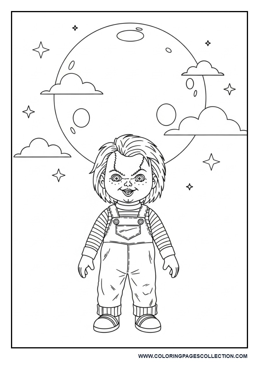 Chucky Under Moonlight
