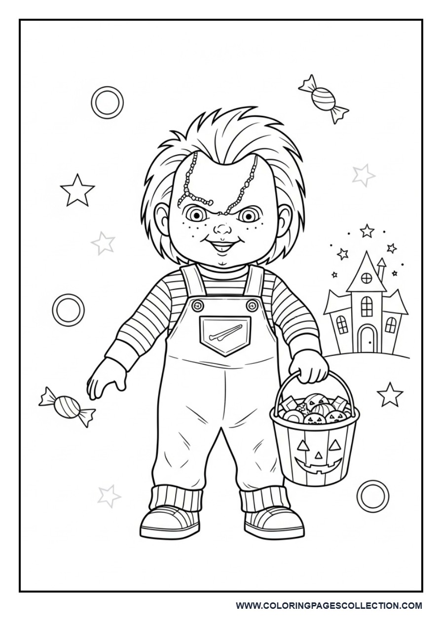 Chucky with Candy (Trick or Treat)