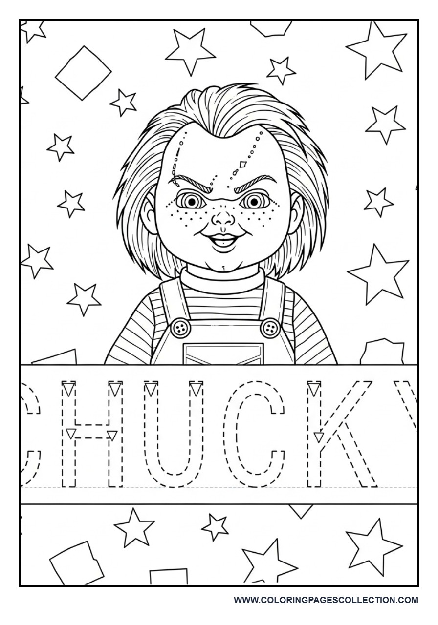 Chucky Word Trace Page