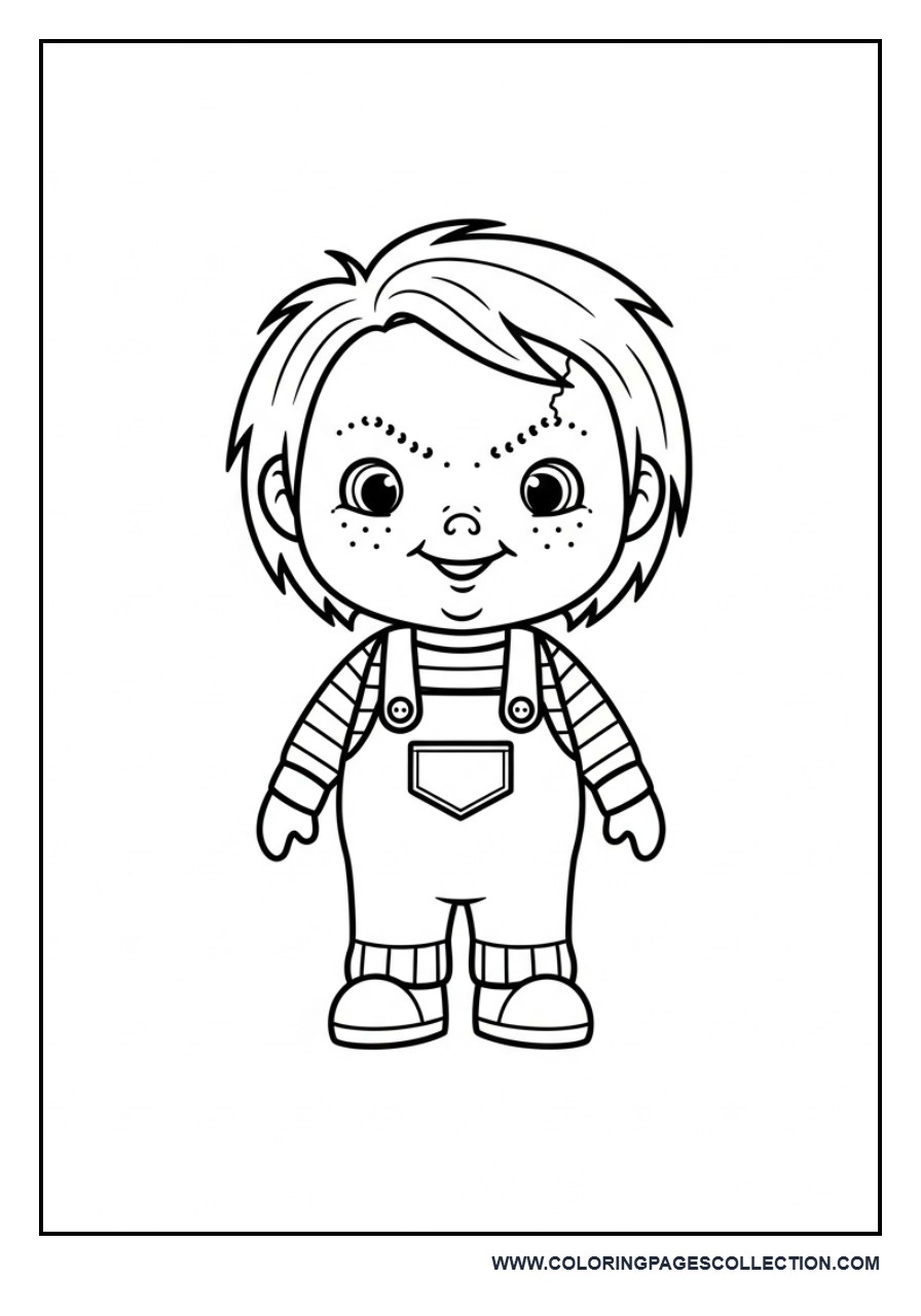 Cute Chucky Standing Simple