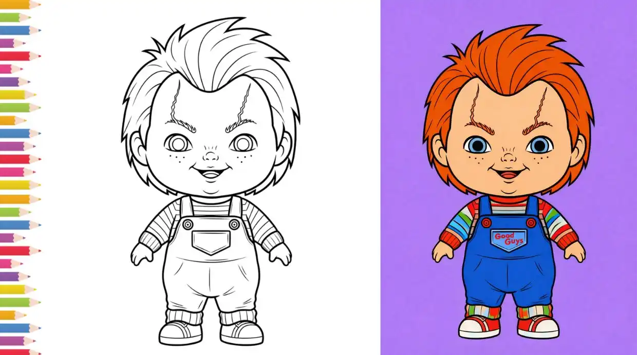 75+ creepy chucky coloring pages (free printable pdf)