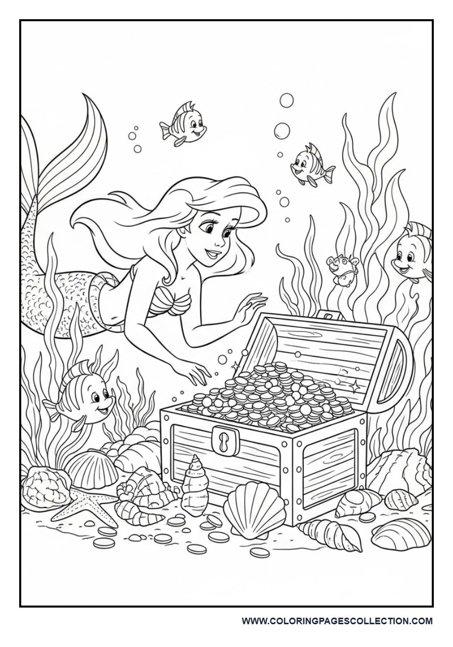 Ariel Treasure Discovery