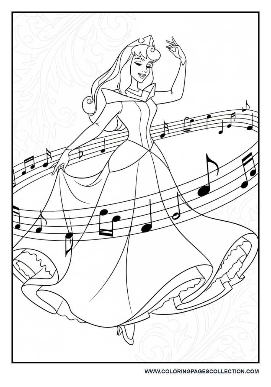 Aurora Dancing Scene