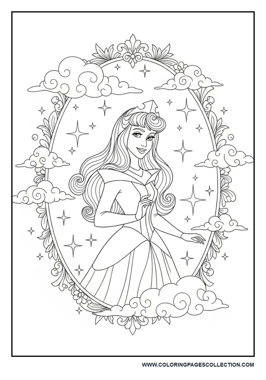 Aurora Dreamy Frame Page