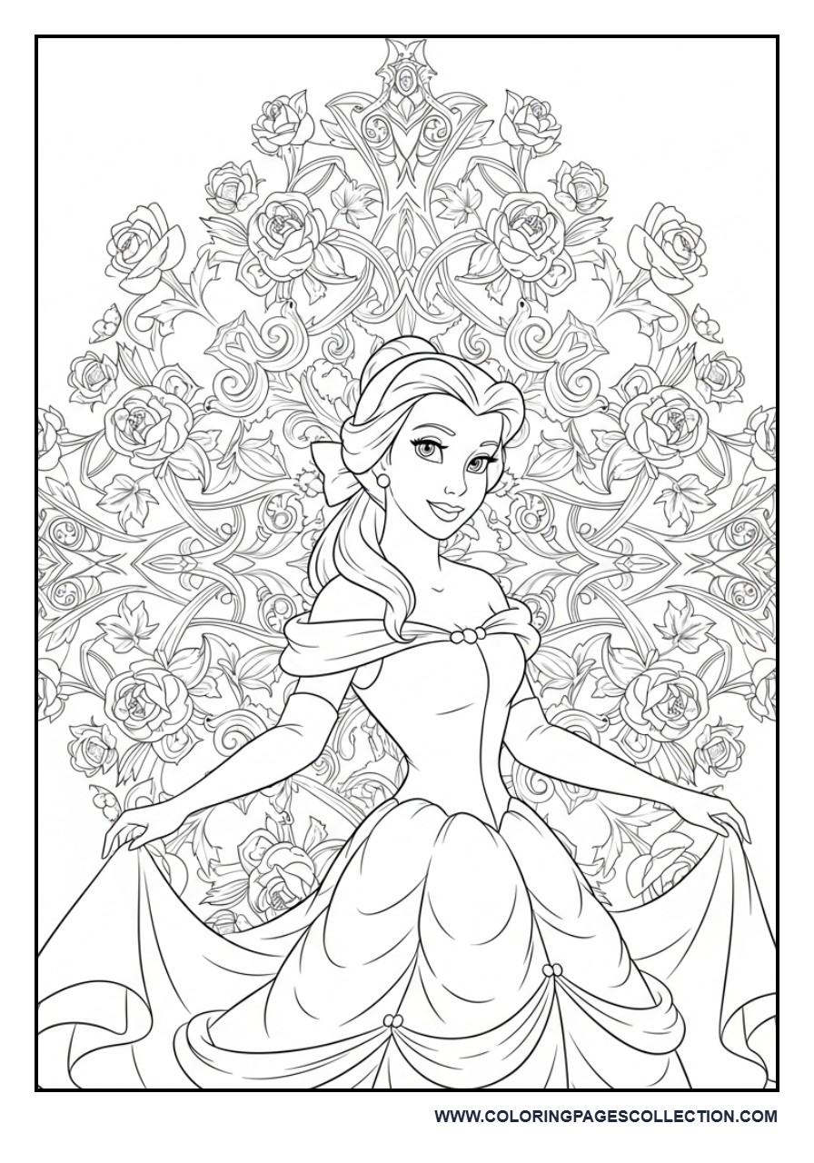 Belle Luxury Pattern Page