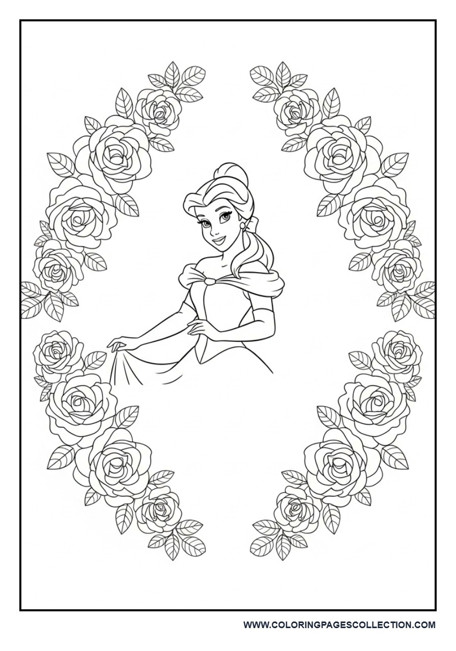 Belle Rose Pattern Design