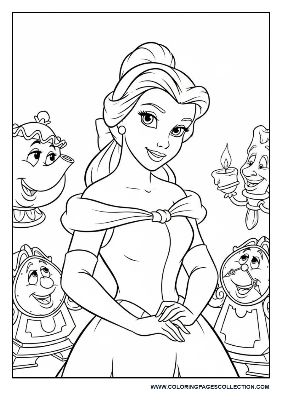 Belle with Talking Objects