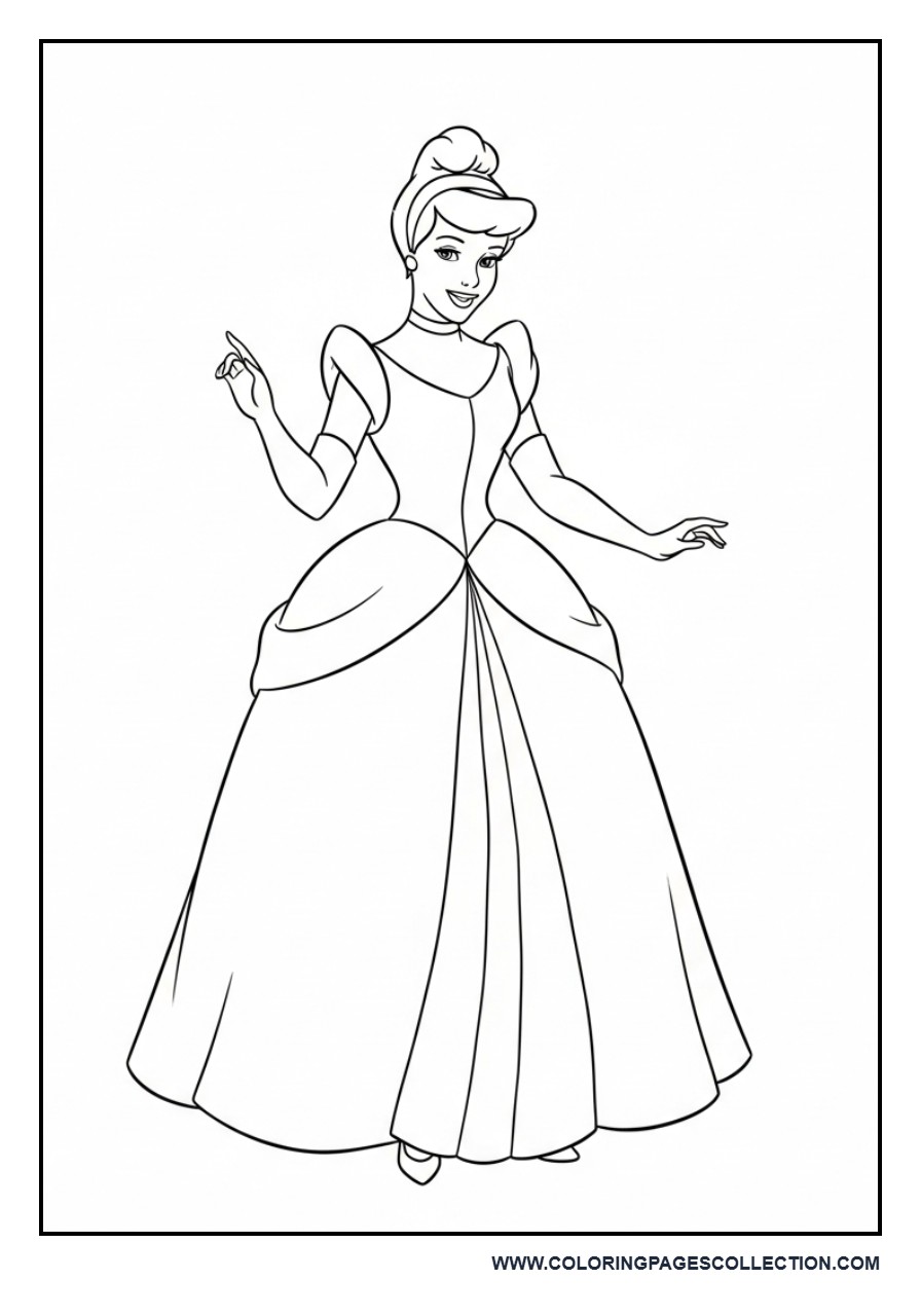 Cinderella Basic Pose