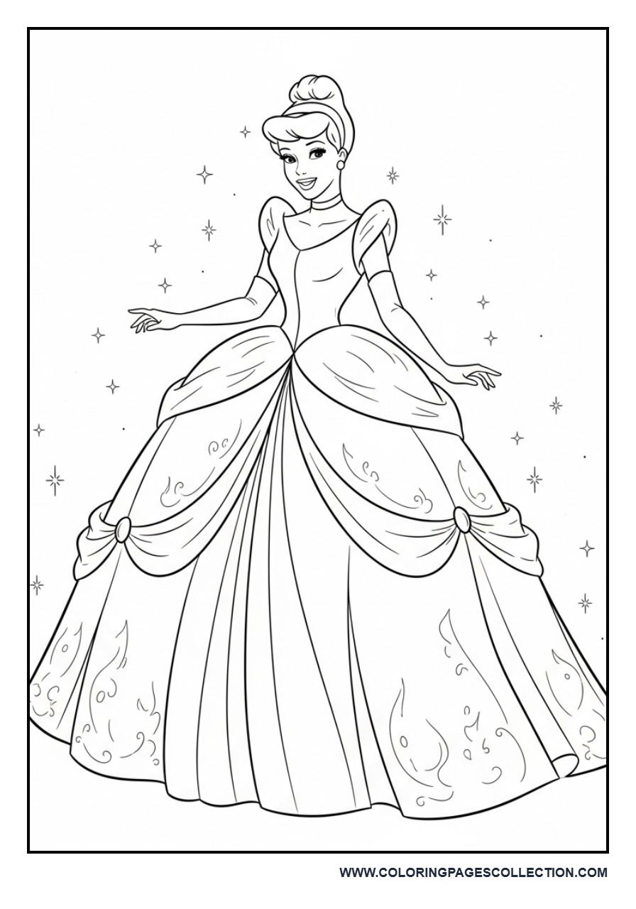 Cinderella Dress Focus