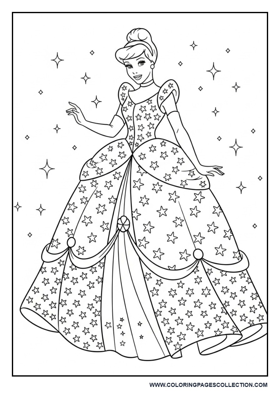 Cinderella Dress Pattern Page
