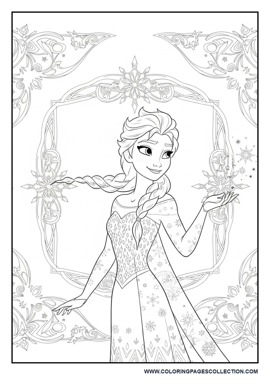 Elsa Poster Style Page