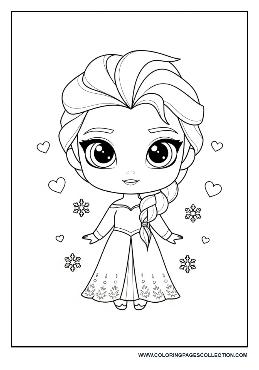 Kawaii Elsa Cute Style