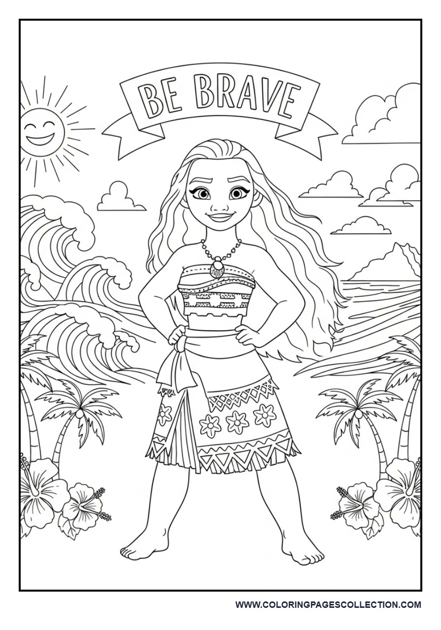 Moana Adventure Quote Page