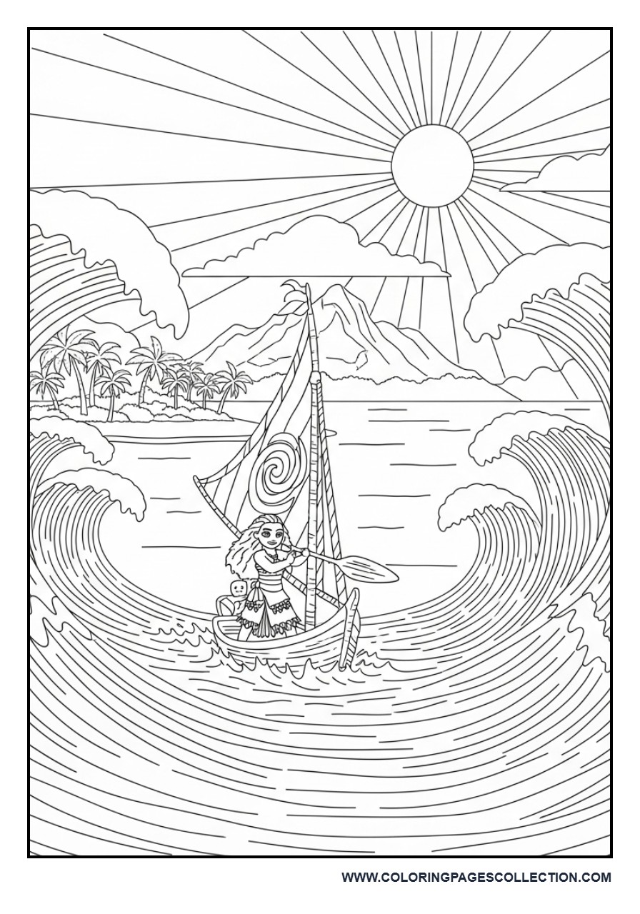 Moana Sailing Journey