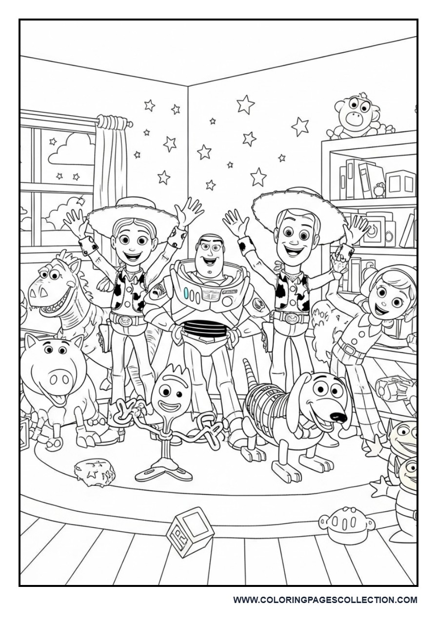 All Toy Story Characters Together