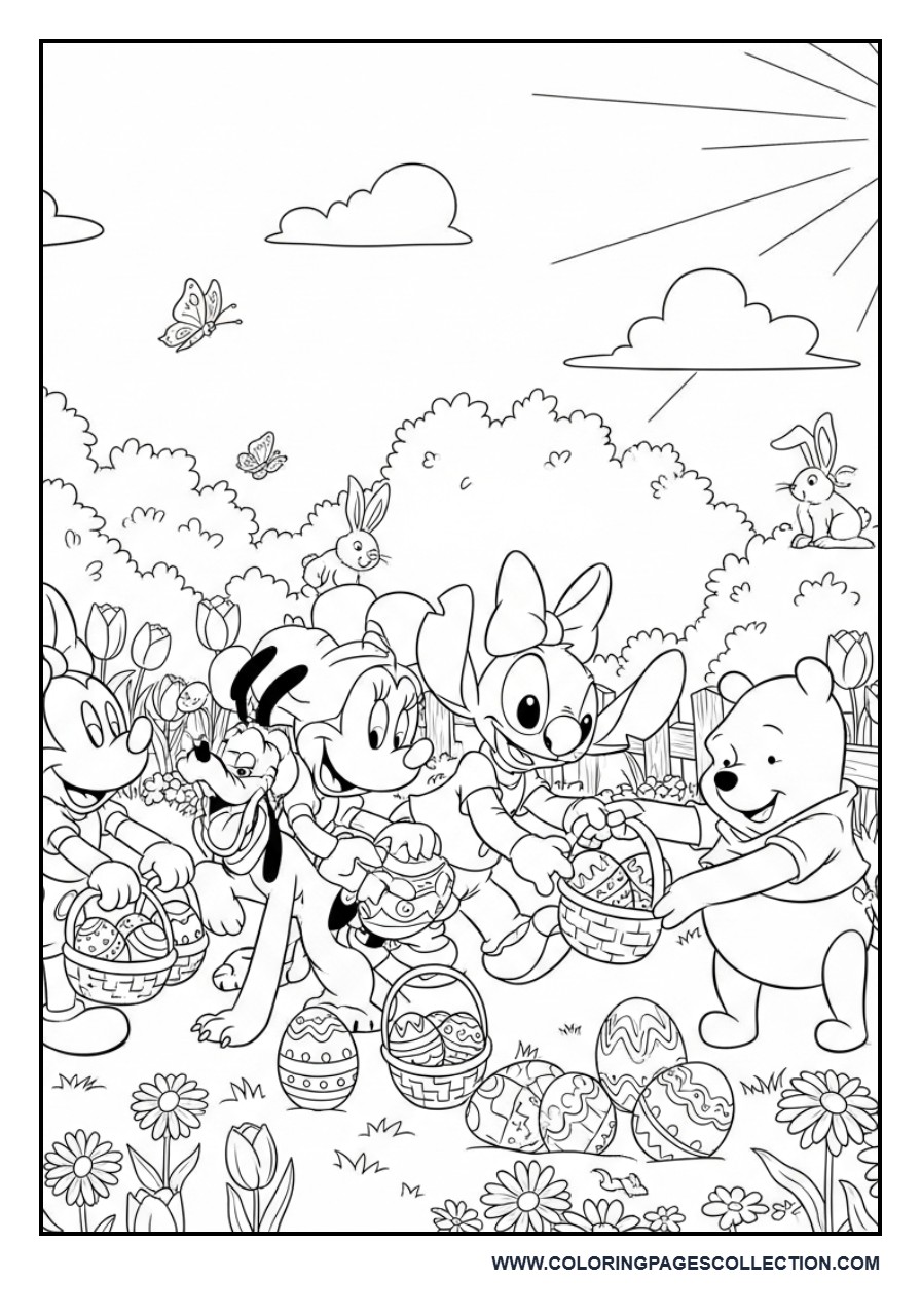 Disney Easter Egg Hunt