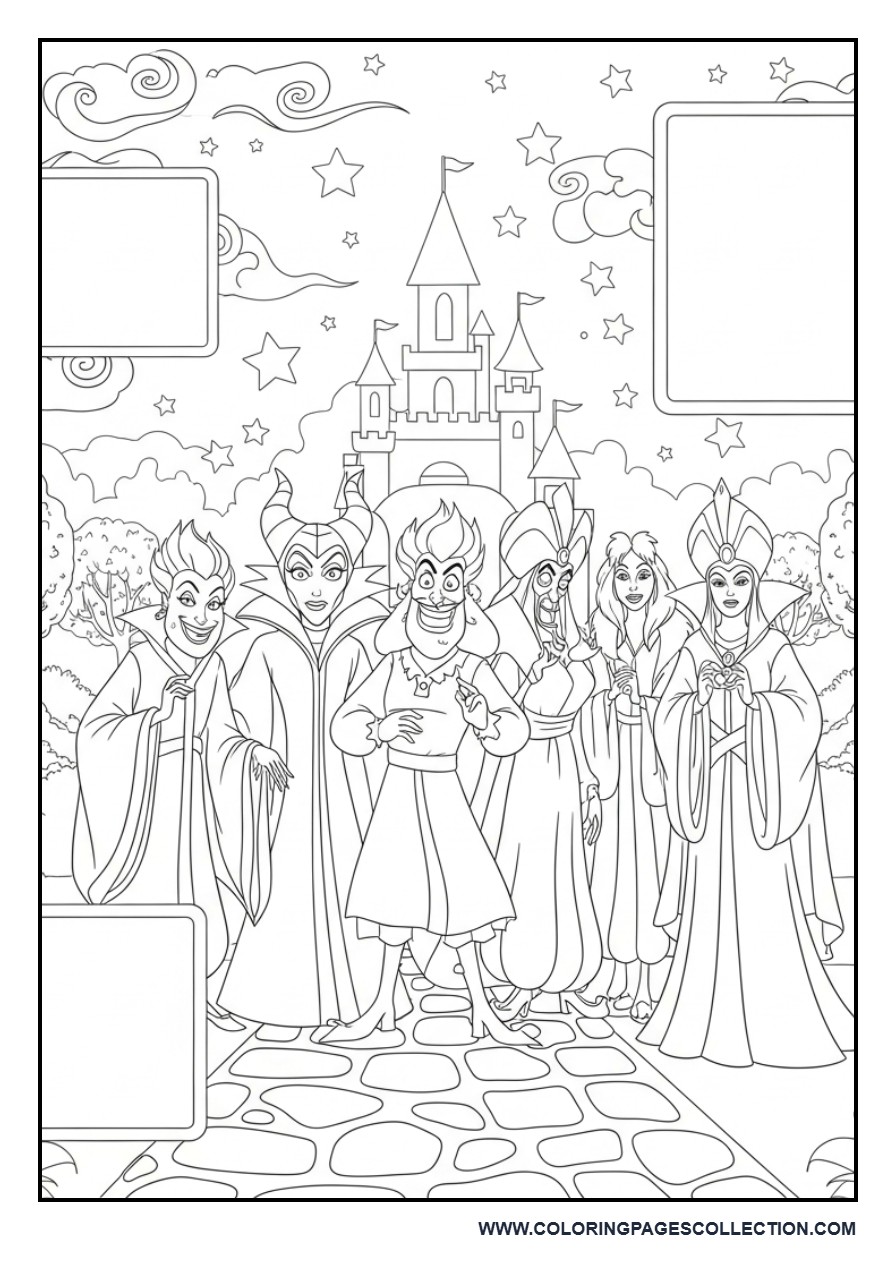 Friendly Disney Villains Group