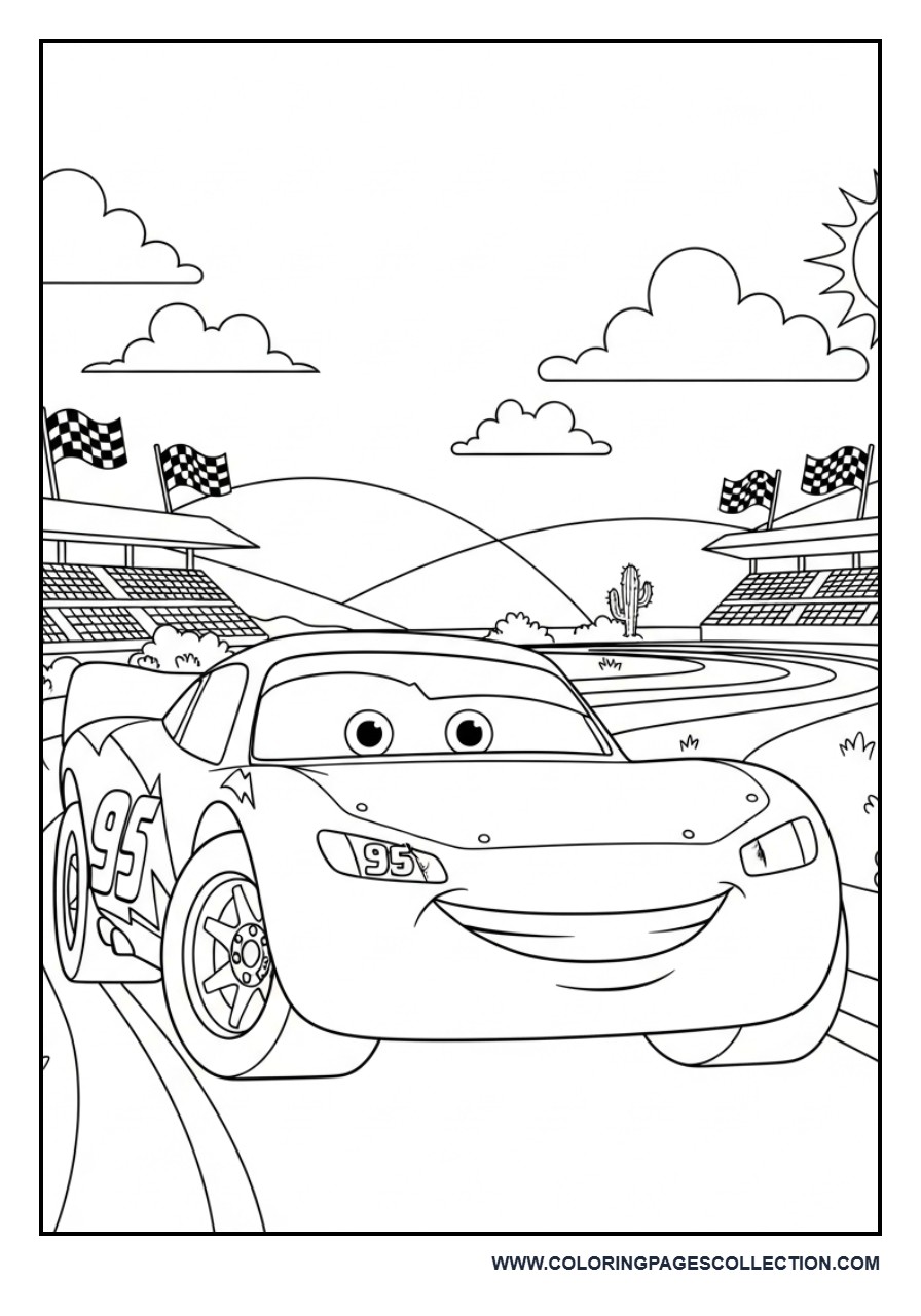 Lightning McQueen Racing