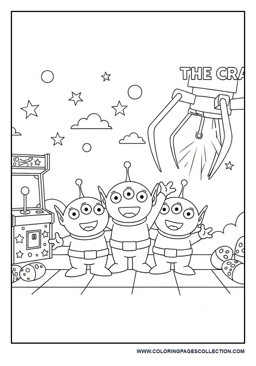 Little Green Aliens and The Claw