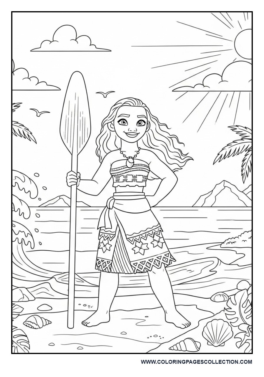 Moana on the Beach
