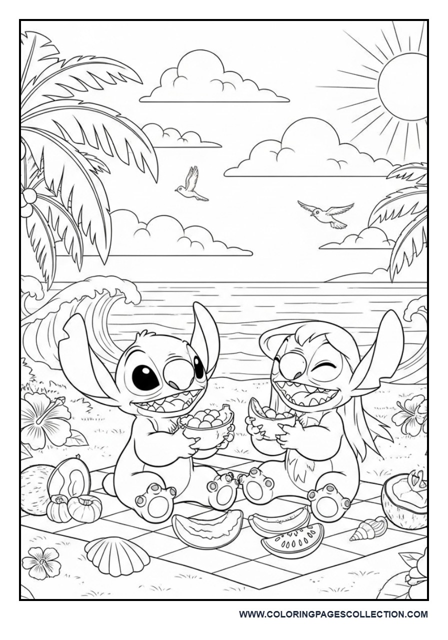 Stitch's Tropical Picnic