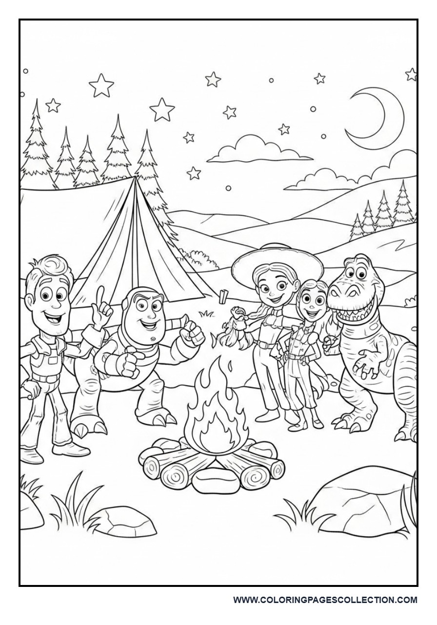 Toy Story Camping Adventure